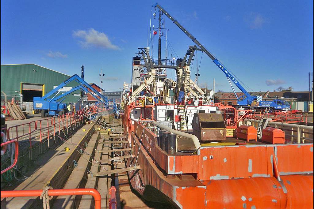 Burgess Marine, Britain's largest independent ship repairer, has completed the acquisition of Small & Co Marine Engineering in Lowestoft, pictured