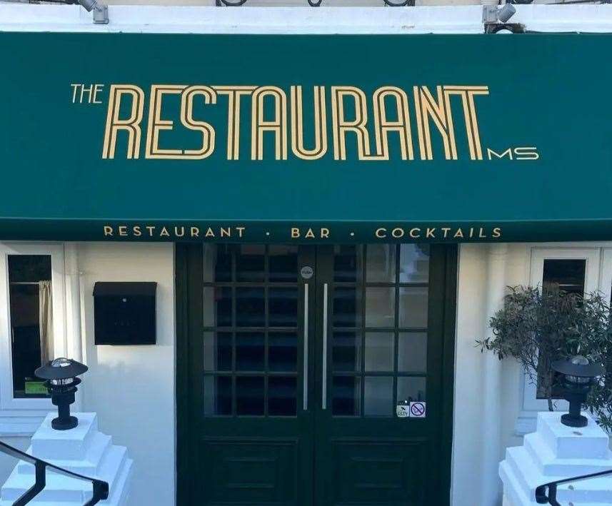 The Restaurant MS opened in Folkestone in September. Picture: The Restaurant MS/Instagram