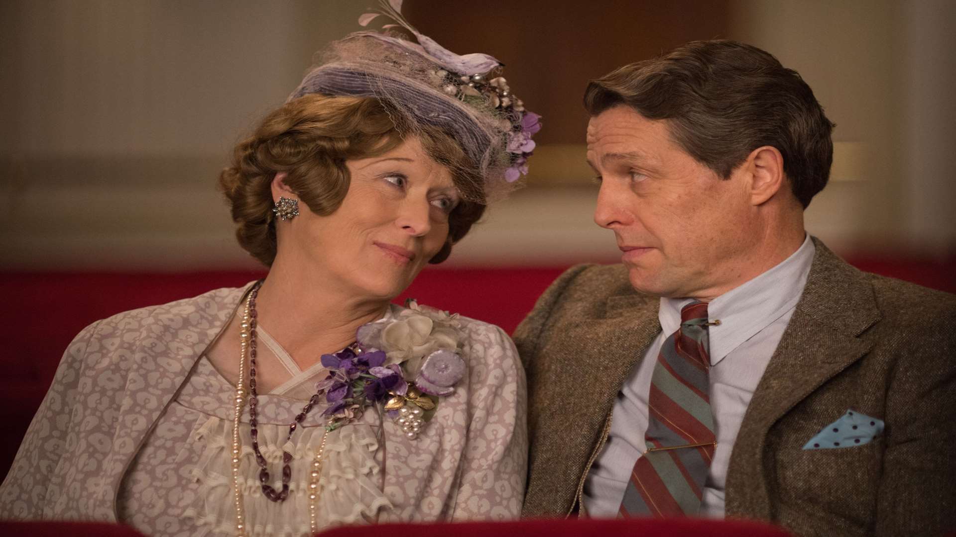 Meryl Streep and Hugh Grant in Florence Foster Jenkins. Picture: PA Photo/Pathe/Nick Wall