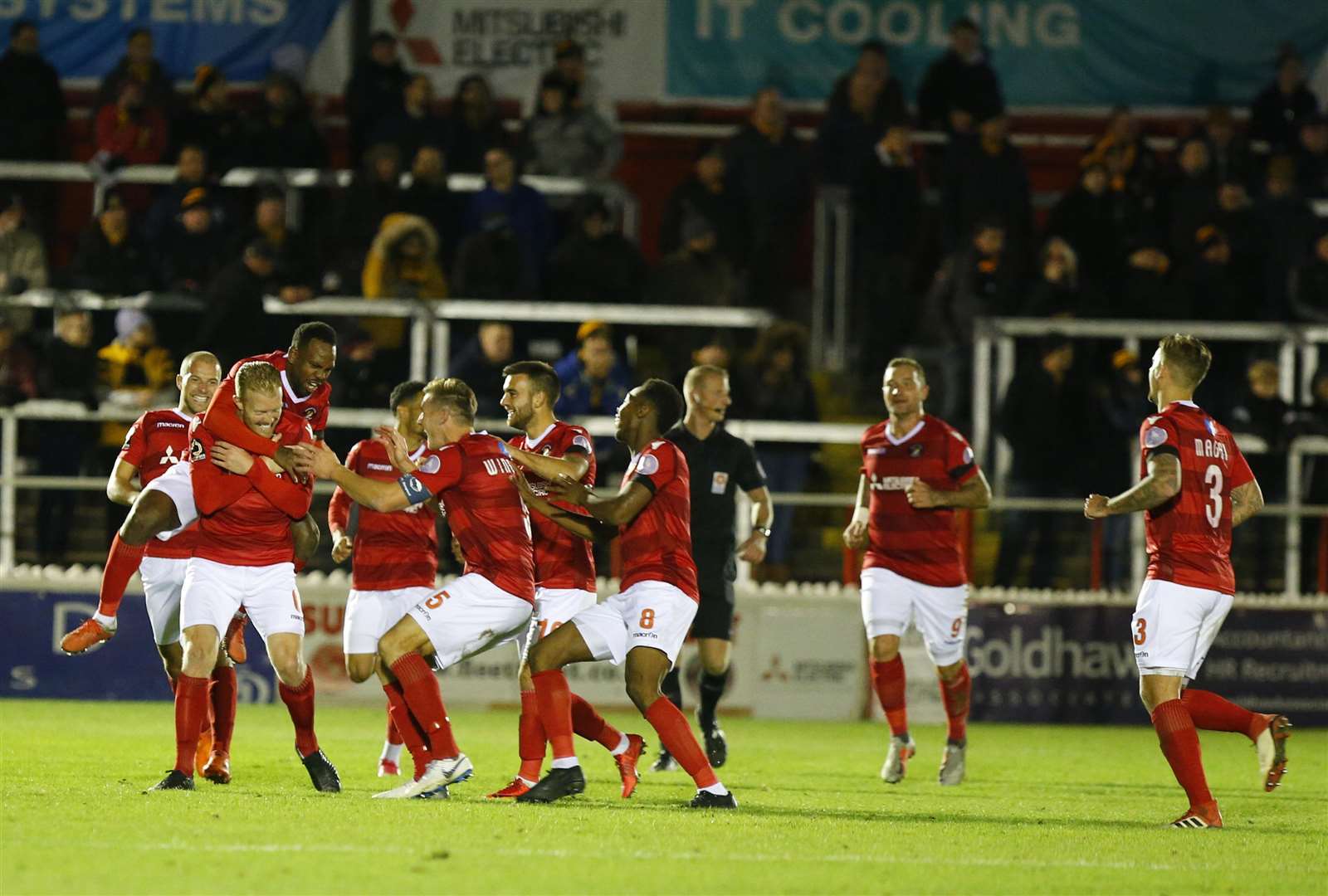 Players are set to leave Ebbsfleet as part of the club's financial restructure Picture: Andy Jones