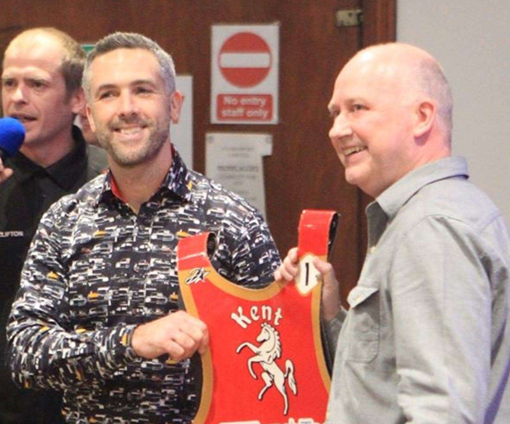 New signing Scott Nicholls was welcomed to Kent Kings in November