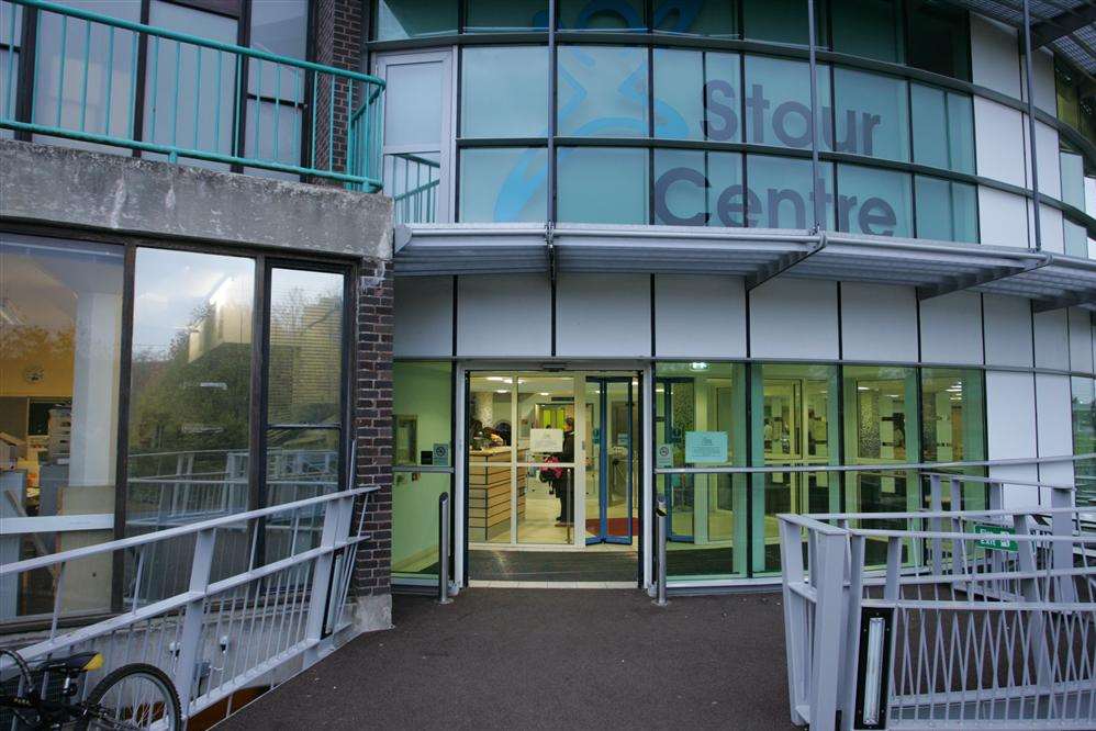 The Stour Leisure Centre in Ashford
