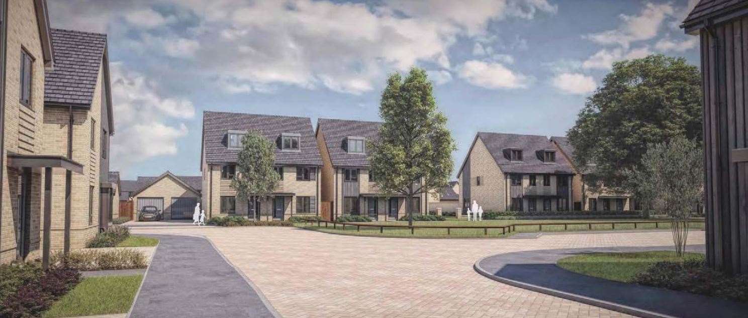 How homes at Burgoyne Barracks could look. Credit: Taylor Wimpey Design Statement (10910777)