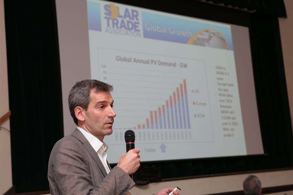 Paul Barwell, chief executive of the Solar Trade Association.