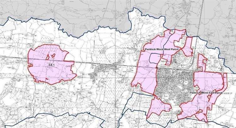 Areas proposed for more housing in Tunbridge Wells' draft Local Plan