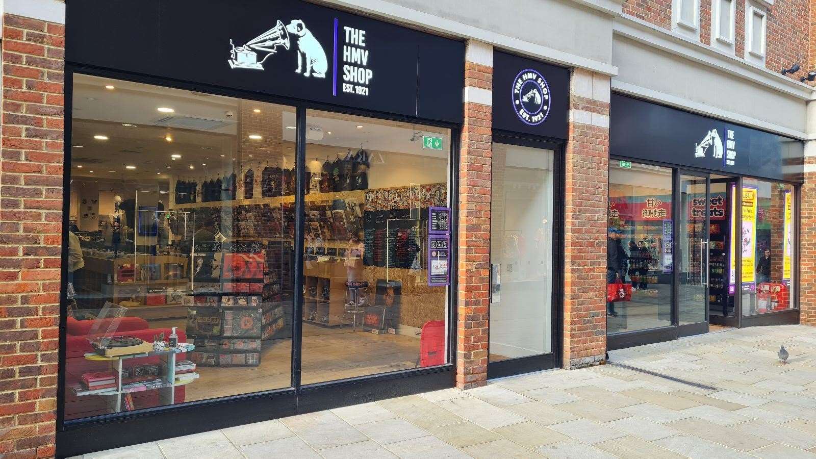 HMV has moved to a smaller store in the main Whitefriars precinct