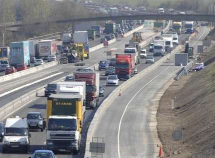 The M25, stock picture.