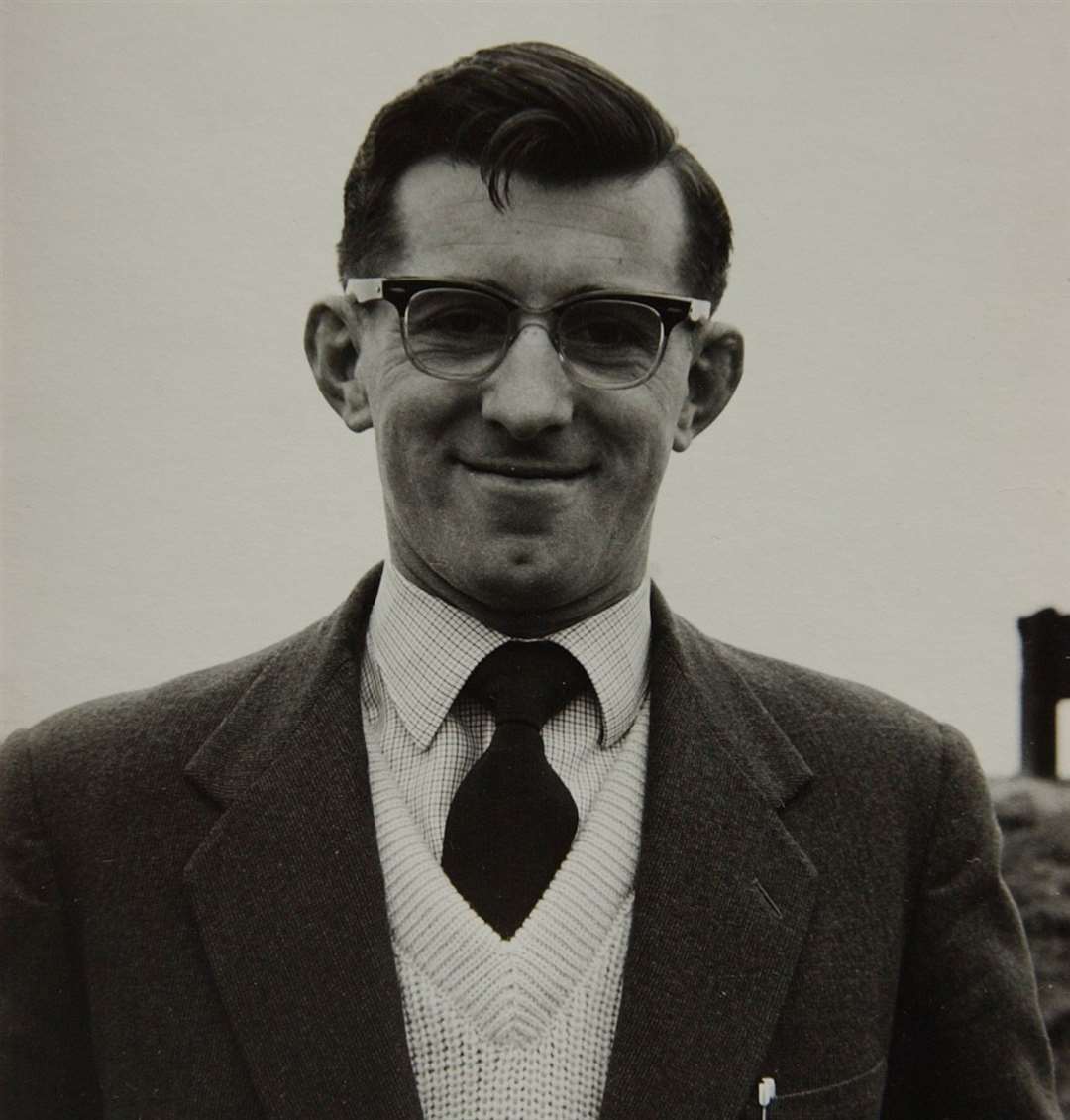 Ivor Jones, pictured when he first entered Dartford Council. Picture: Jim Rantell