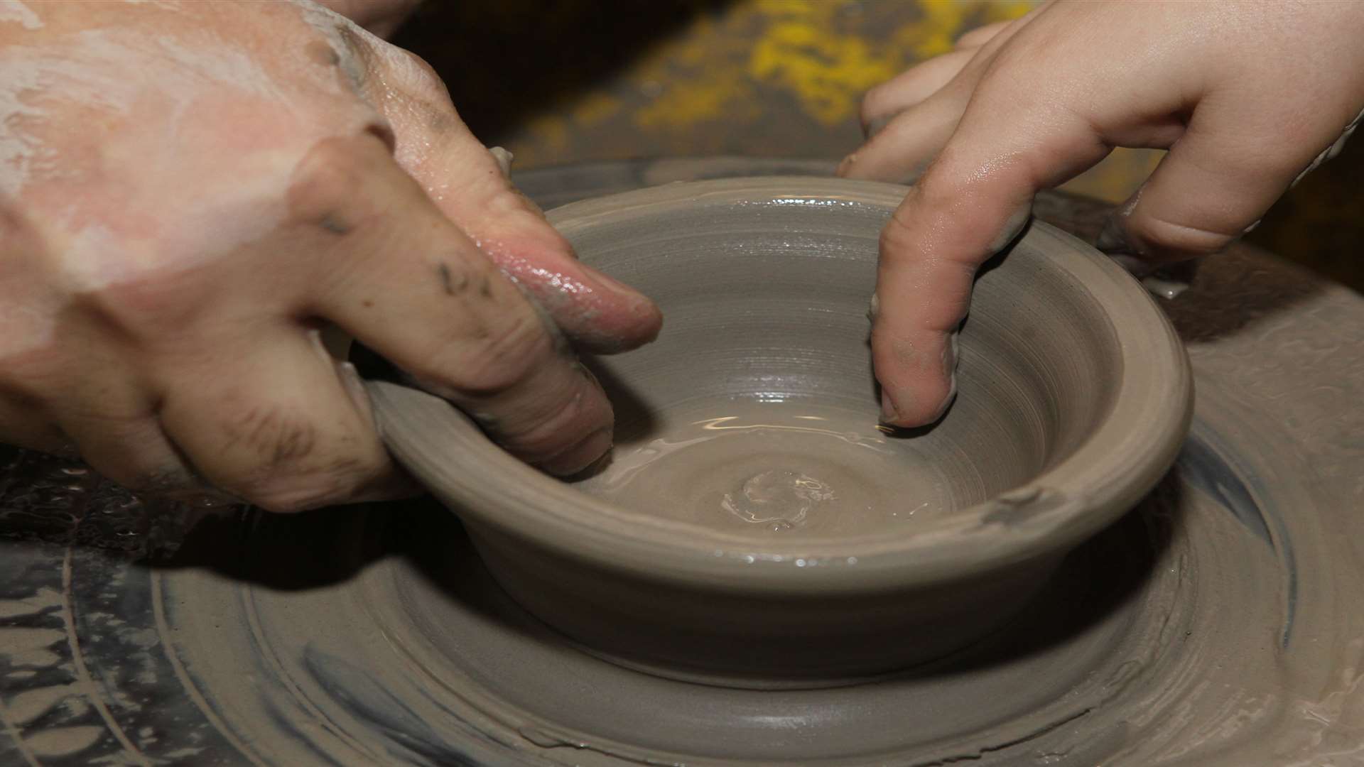 Have a go on a potter’s wheel