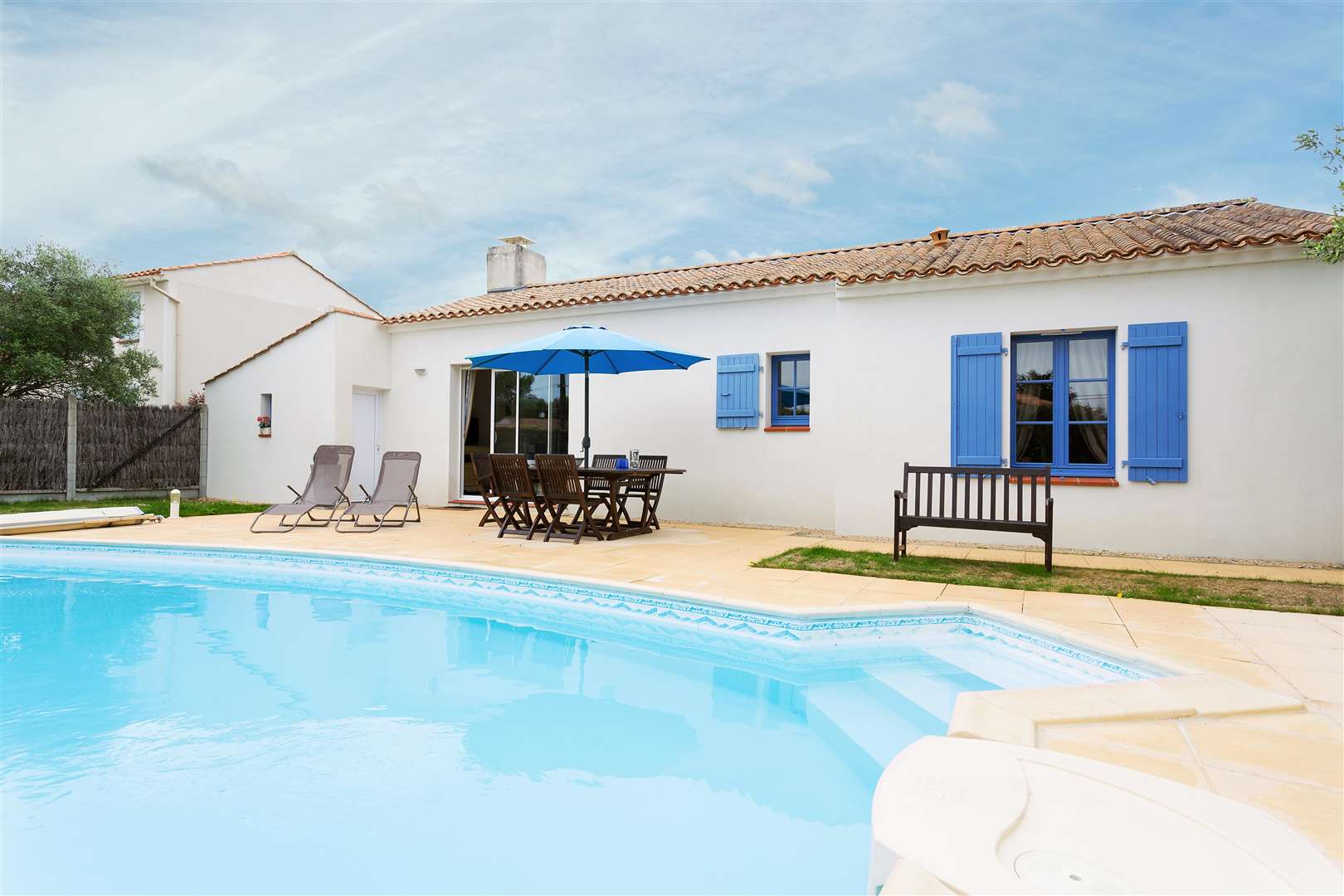 Each villa at Les Domaines de Vertmarines has a private pool