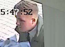 Police want to speak to a man pictured on CCTV. Picture: Kent Police