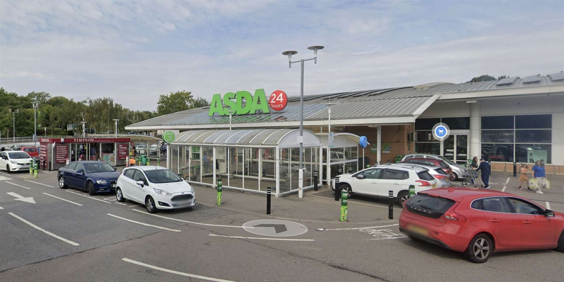 Charles Colley worked at the Maidstone Road Asda, in Chatham Picture: Google Street View