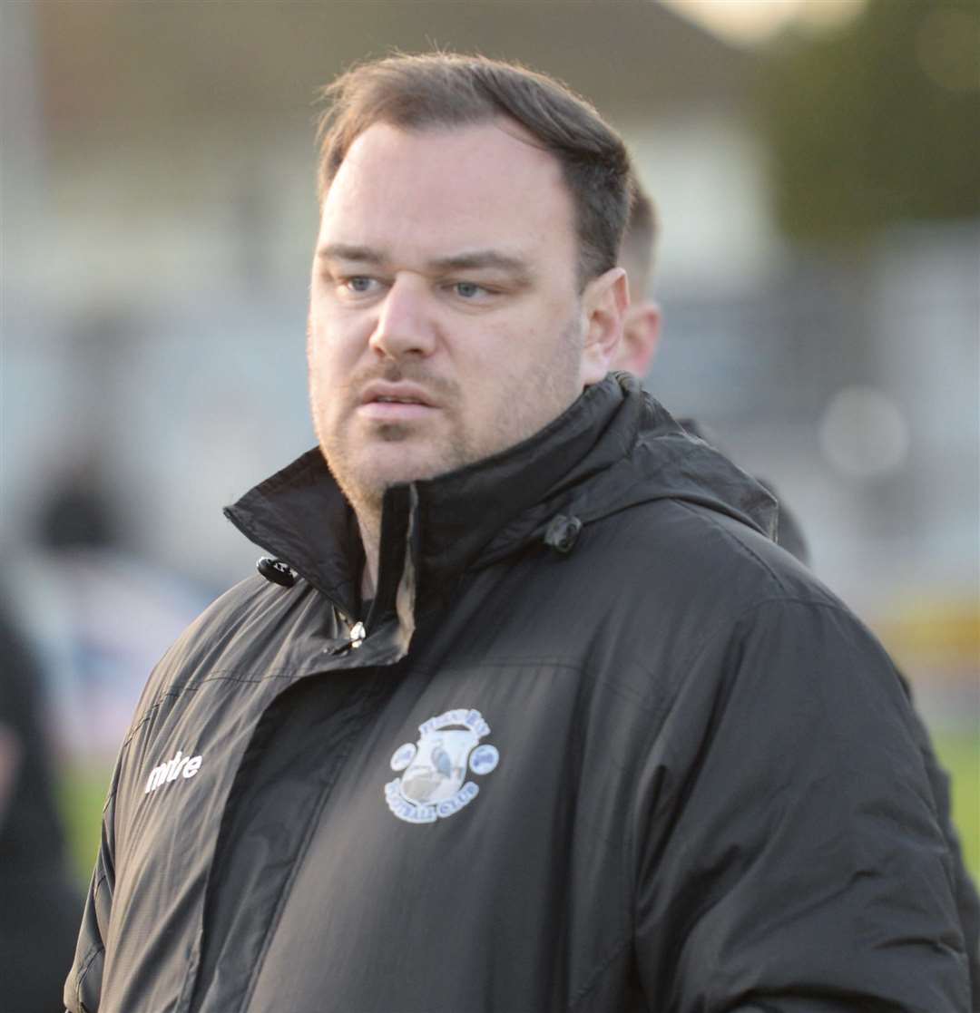 Manager Ben Smith says Herne Bay won't underestimate Lancing this weekend. Picture: Chris Davey