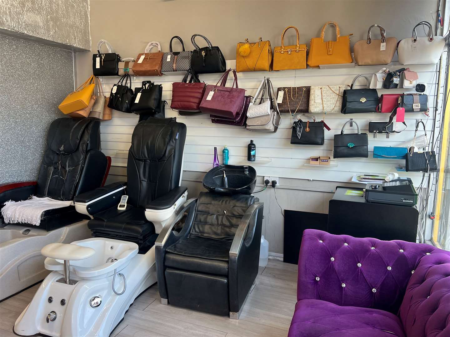 Inside Beauty Bells in Sheerness. Picture: Megan Carr