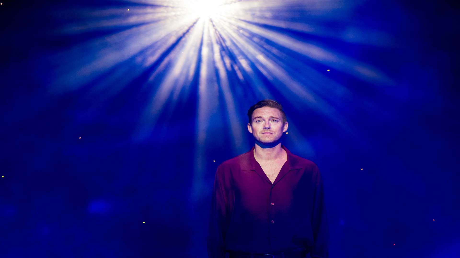Andy Moss as Sam Wheat in Ghost the Musical
