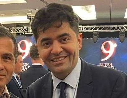 Ibrahim Dogus, founder of the British Kebab Awards
