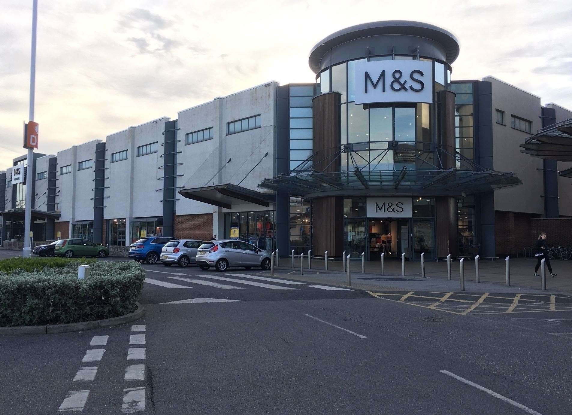 The Marks and Spencer store at Westwood Cross