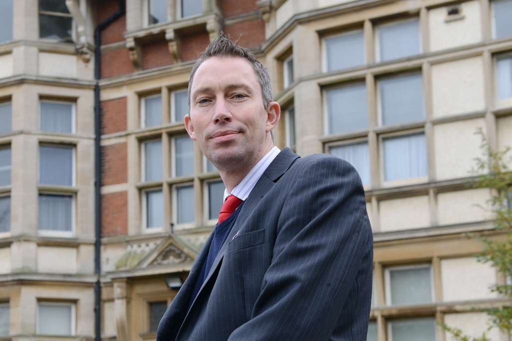 East Kent College principal Graham Razey