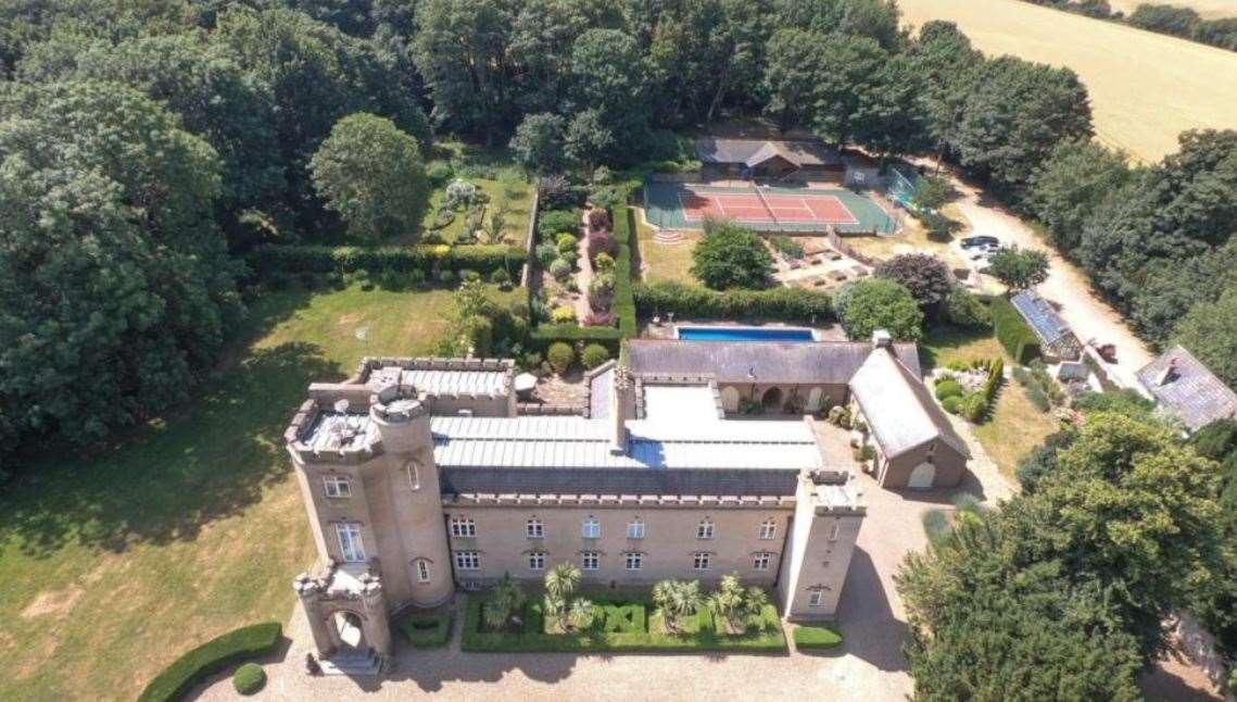 Fancy your own castle? Oxney Court may suit you. Picture: Strutt & Parker