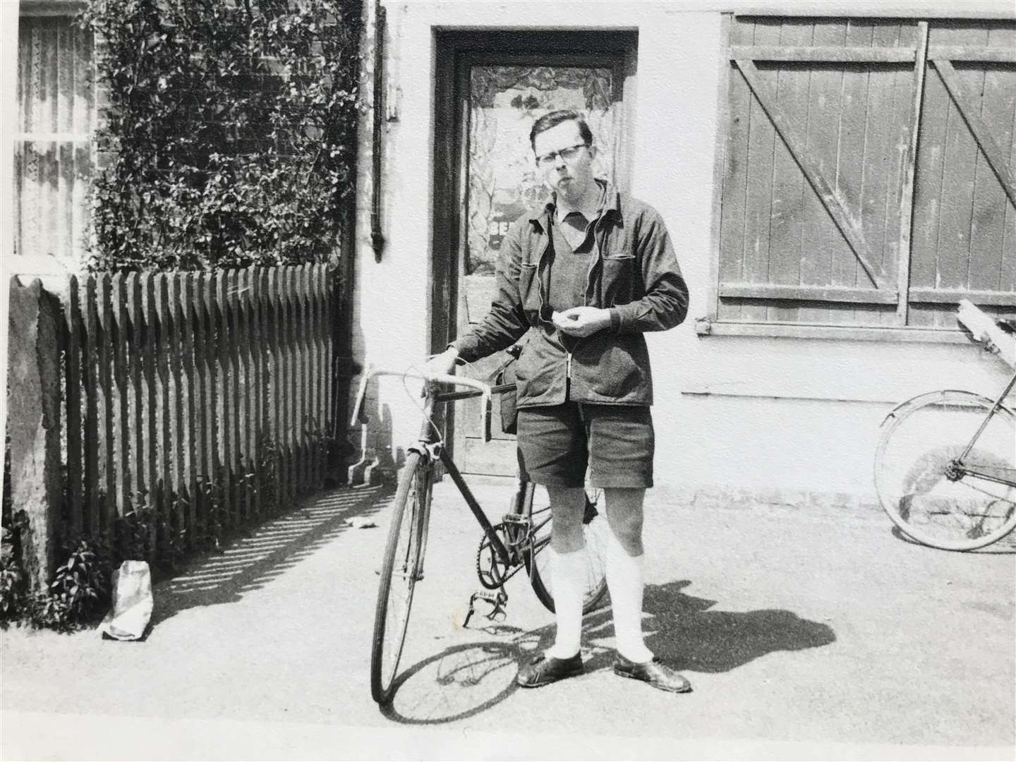 Peter Newman was a keen cyclist in the 1950s