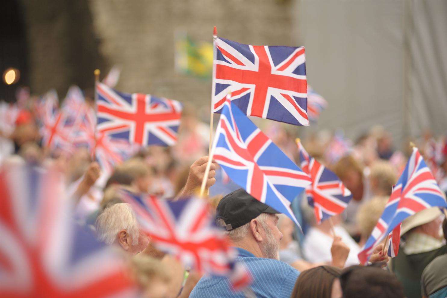 Flags to the fore at the Castle Proms