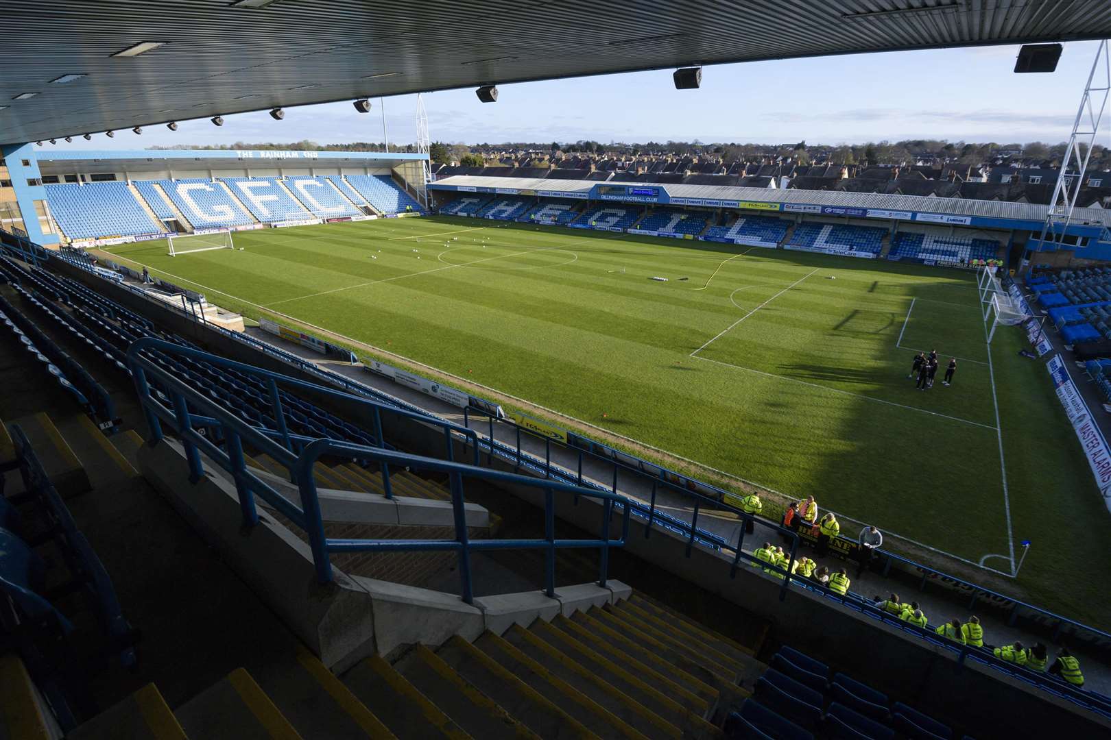 Priestfield Stadium could soon usher in new ticketing systems meaning fans can use their phones to enter