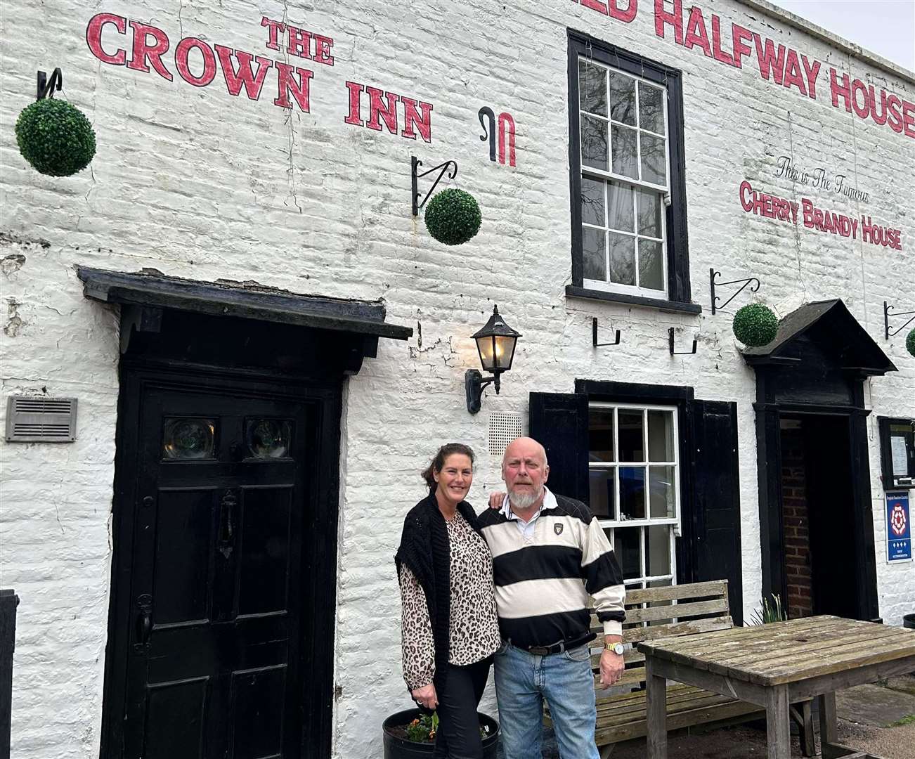 This is the first pub the couple have owned together. Picture: Emma Simms