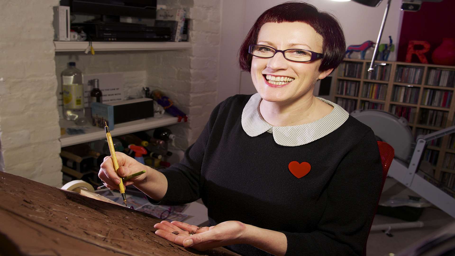 Artist Wendy Daws has been listed as one of the 100 most inspiration people in the country.