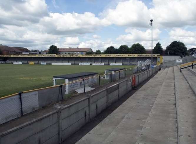 Folkestone Invicta's Fullicks Stadium Picture: Don Linkin