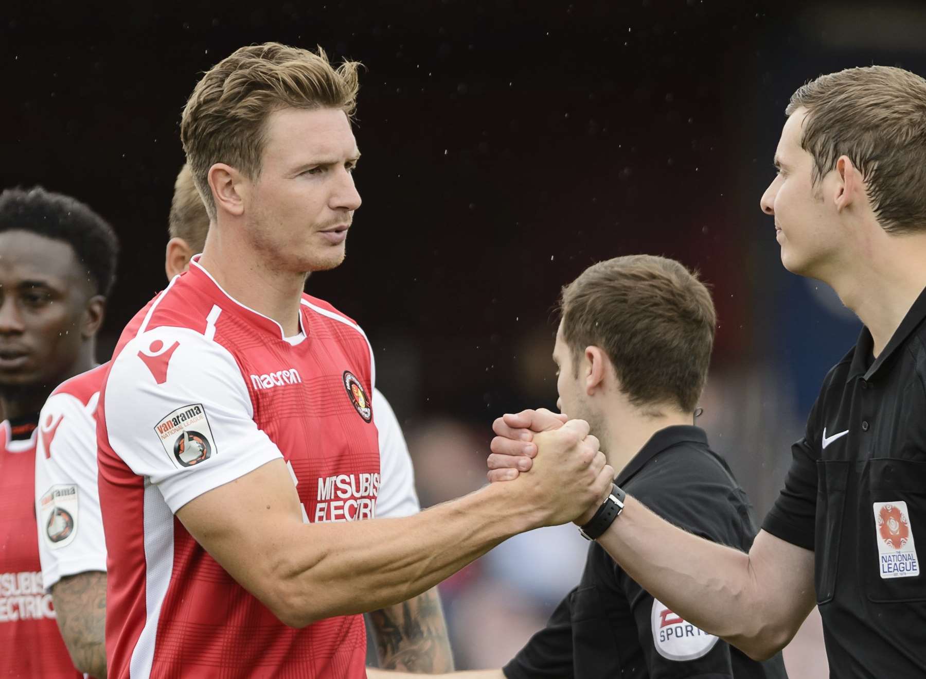 Ebbsfleet captain Dave Winfield is on his way back Picture: Andy Payton