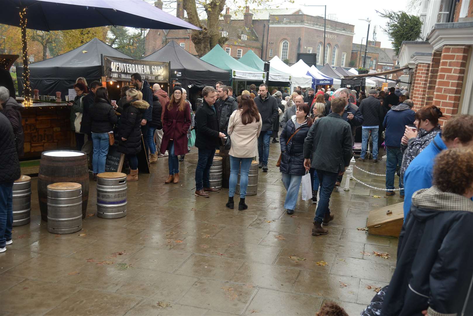 The Tenterden Christmas Market will be back this year despite concerns over rising costs. Picture: Chris Davey
