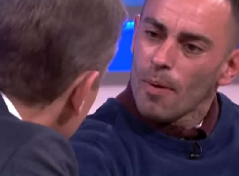 Jeremy Kyle confronts Darren Luck on the programme