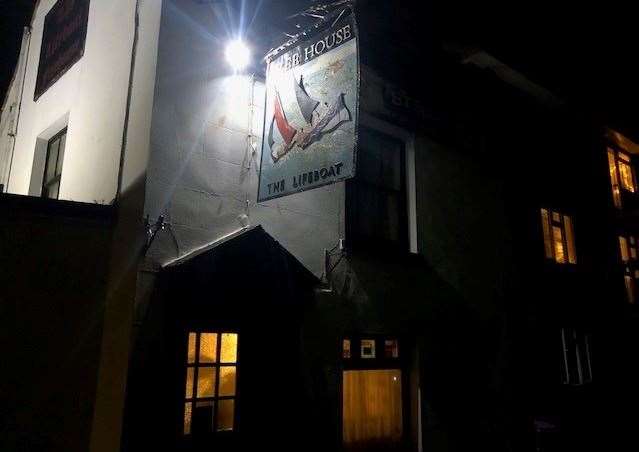 Another dark pub in the backstreets of Folkestone, you’ll find The Lifeboat at 42 North Street