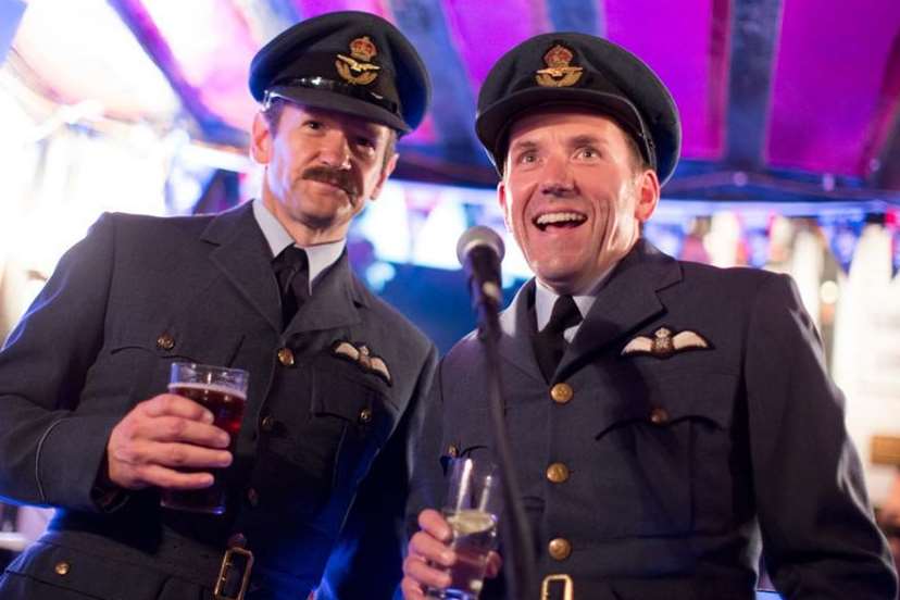 Comedians Armstrong and Miller have starred in an advertising campaign for the brewery
