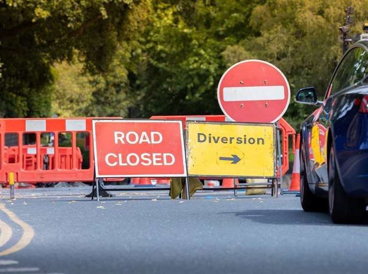 The route will close between the junctions of King George Road and Weeds Wood Road. Picture: Stock image