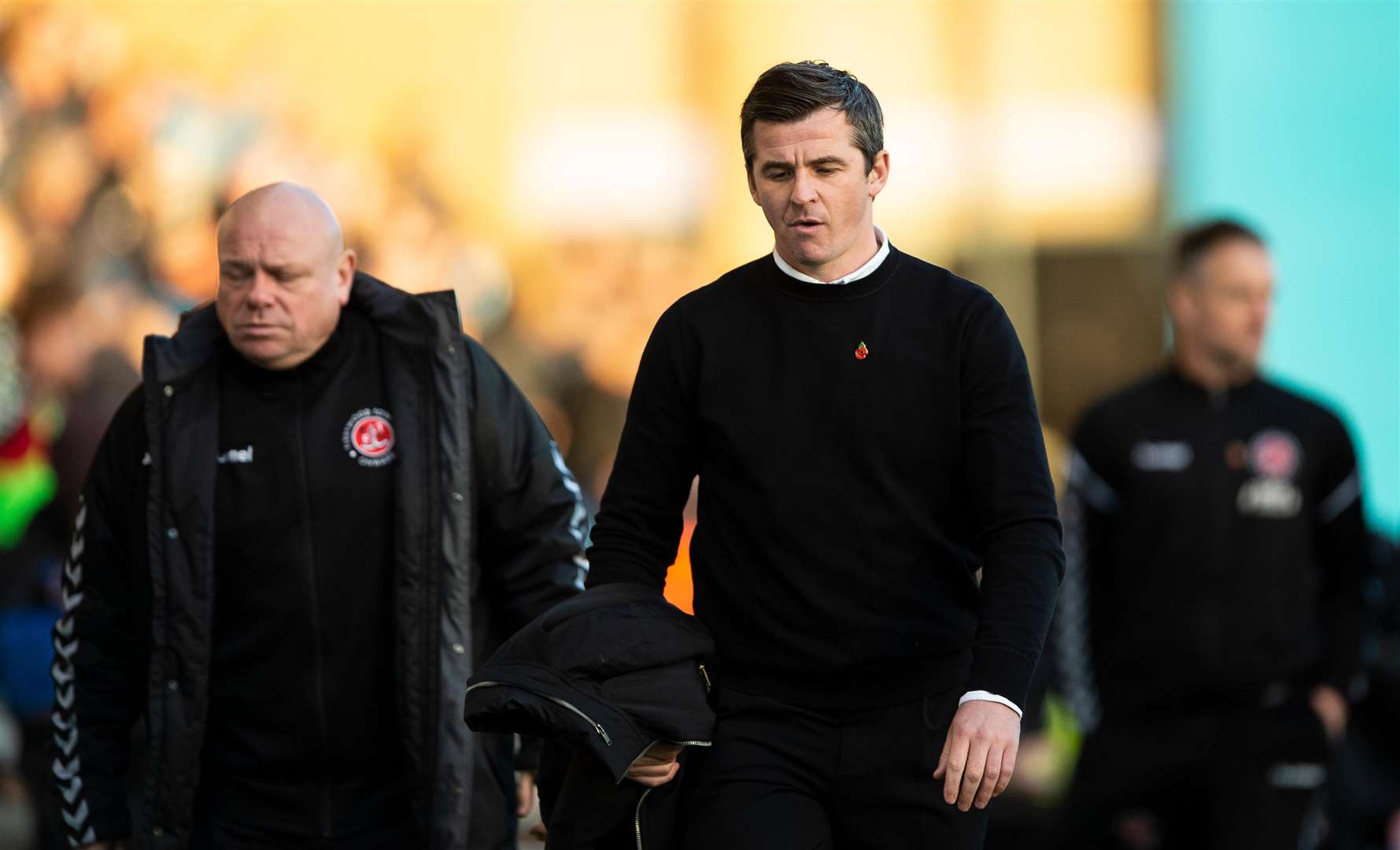 Football friends. Joey Barton and Max Ehmer were mates at QPR Picture: Ady Kerry