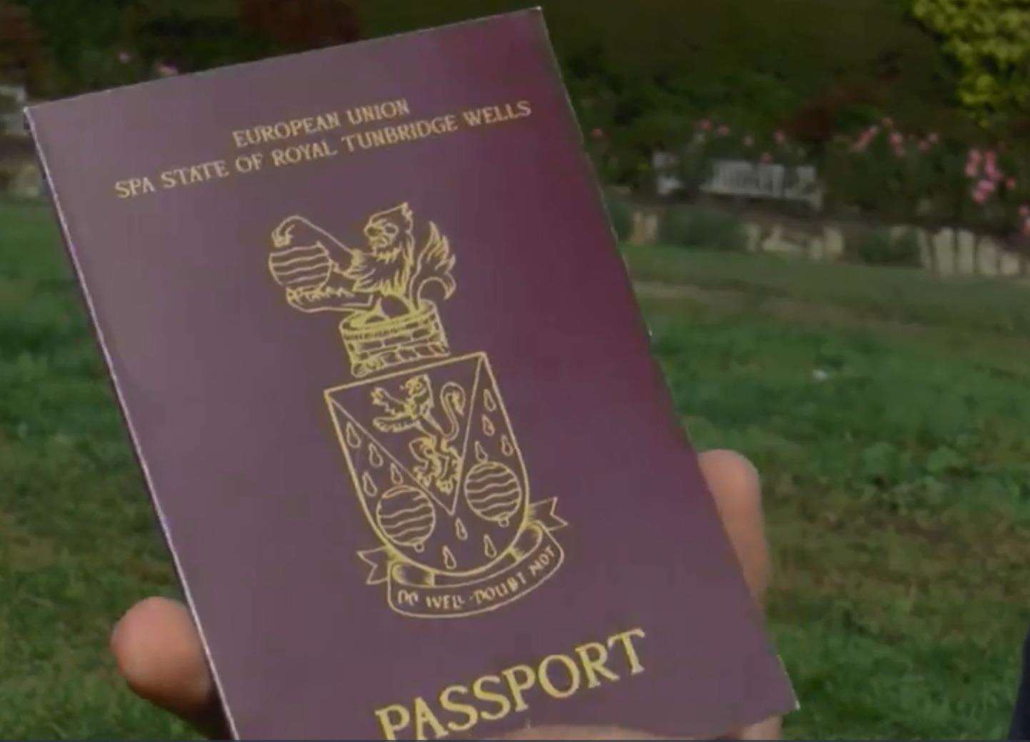 The Tunbridge Wells passport is available for £4