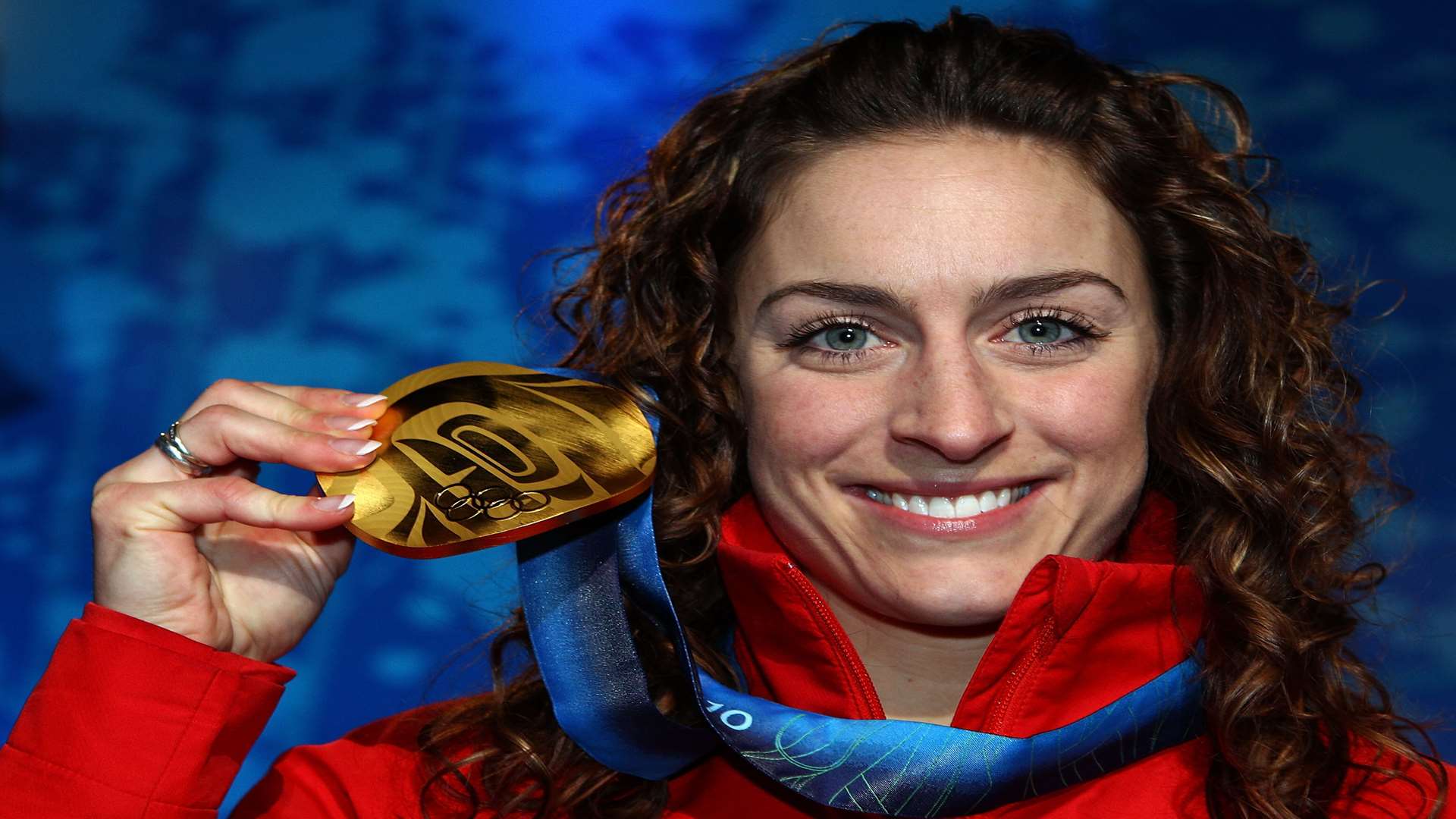 Amy Williams won gold in the skeleton bob in the 2010 Winter Olympics. Picture: Richard Heathcote Getty Images