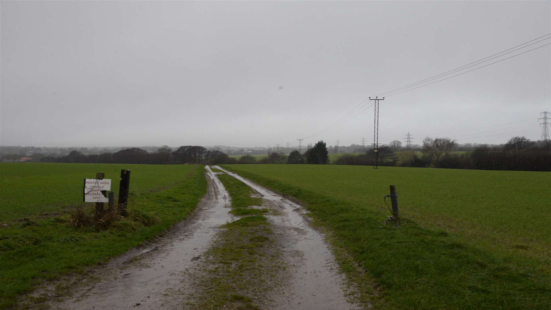 Fields near Stanford that could become the Operation Stack lorry park