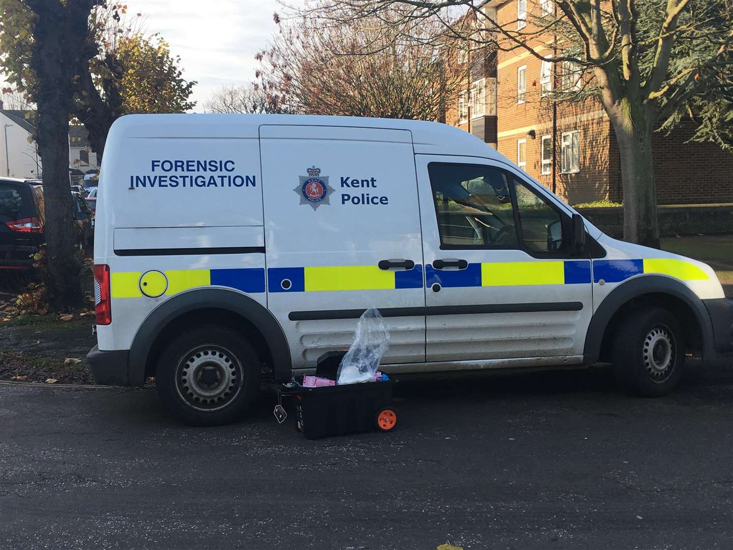 Forensic teams are carrying out investigations