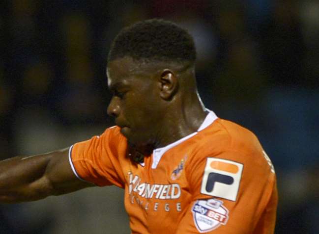 Magnus Okuonghae in his Luton days Picture: Barry Goodwin