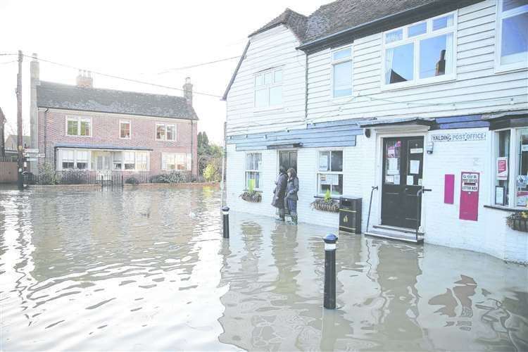 Yalding is known for flooding. Photo: Richard Wingett