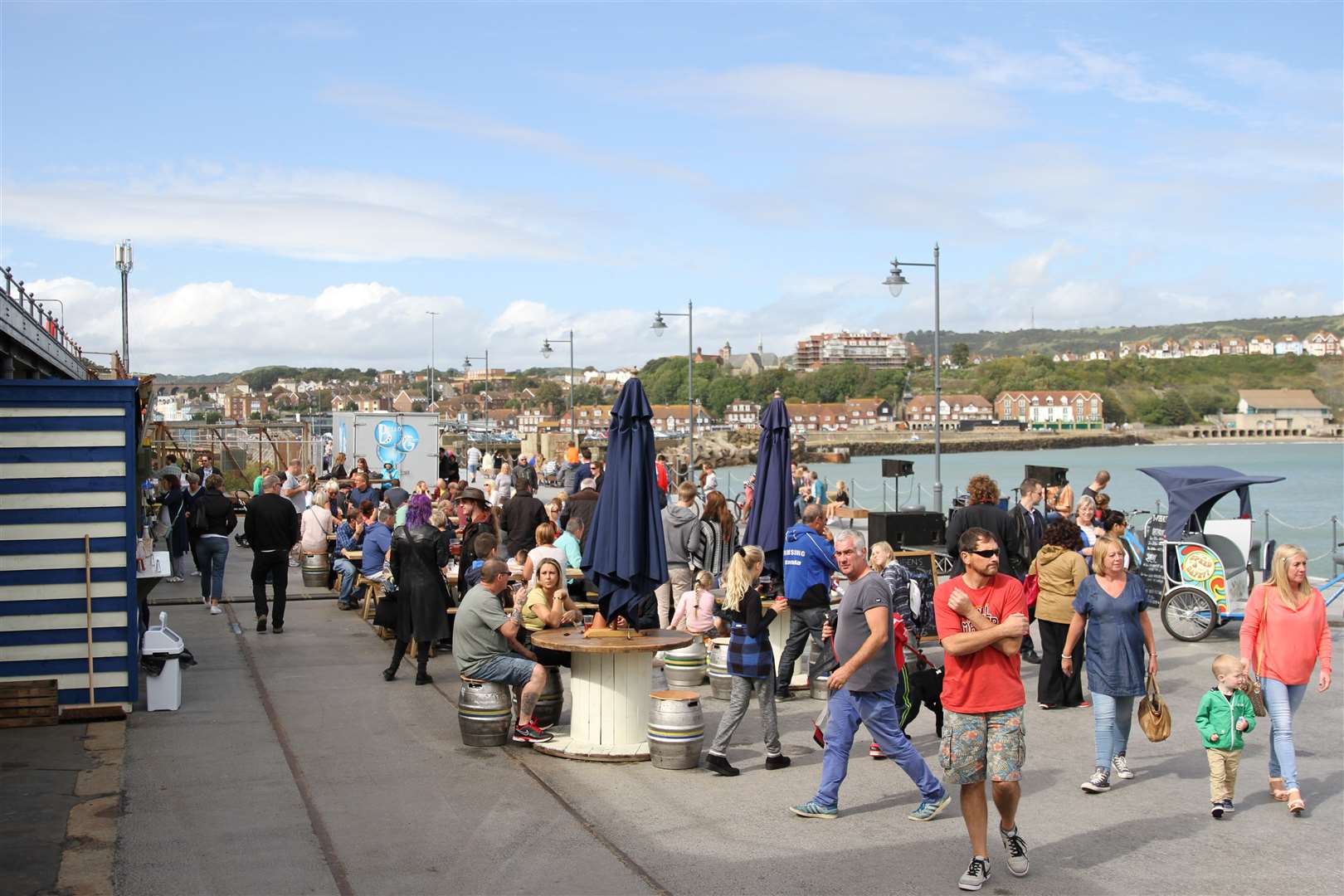 The harbour arm reopens on March 18