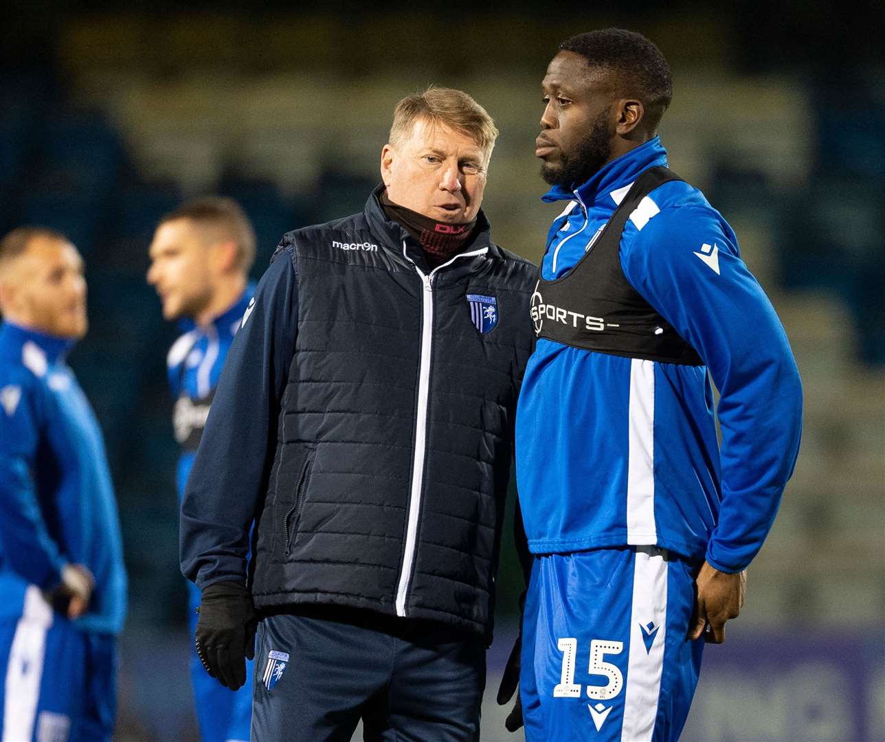 John Akinde knows the Gillingham management team well, having worked with assistant Paul Raynor before at Crawley Picture: Ady Kerry
