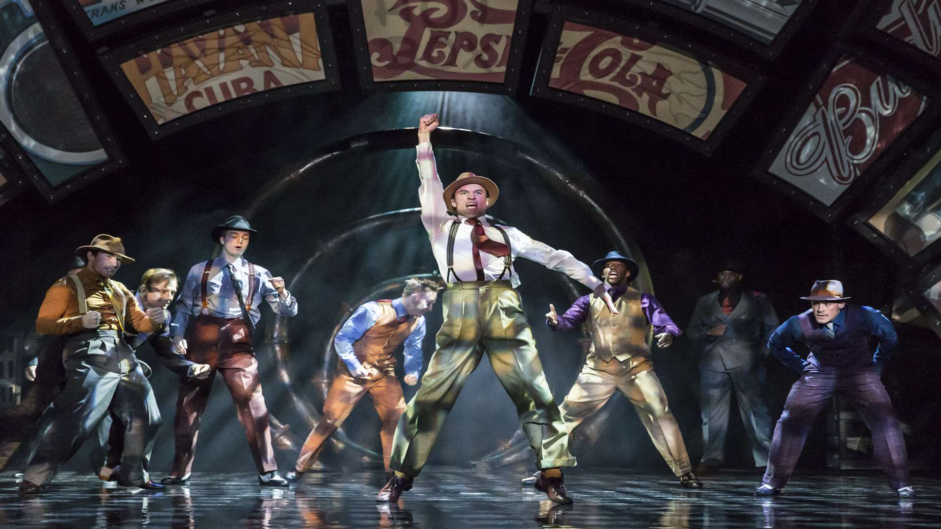 Guys and Dolls is set in Prohibition-era New York. Picture: Johan Persson