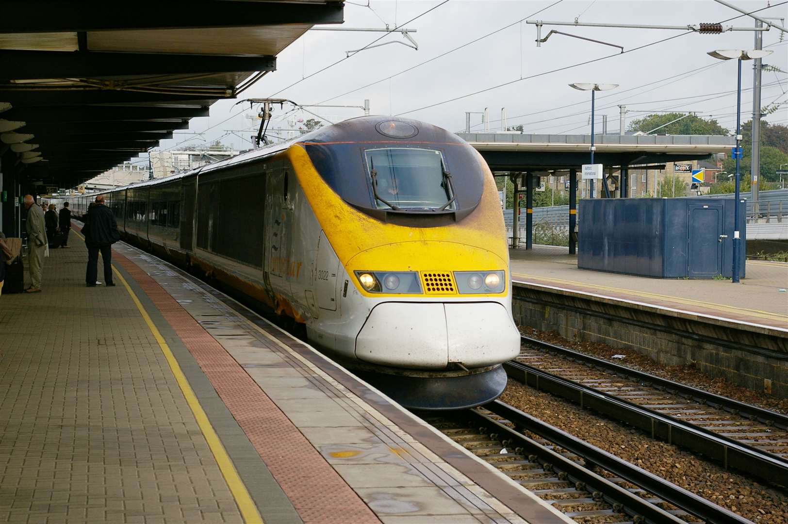 Eurostar's E300 Class 373 TMST train arrives at Ashford on a service to Paris Gare du Nord in 2005. Picture: Steve Salter