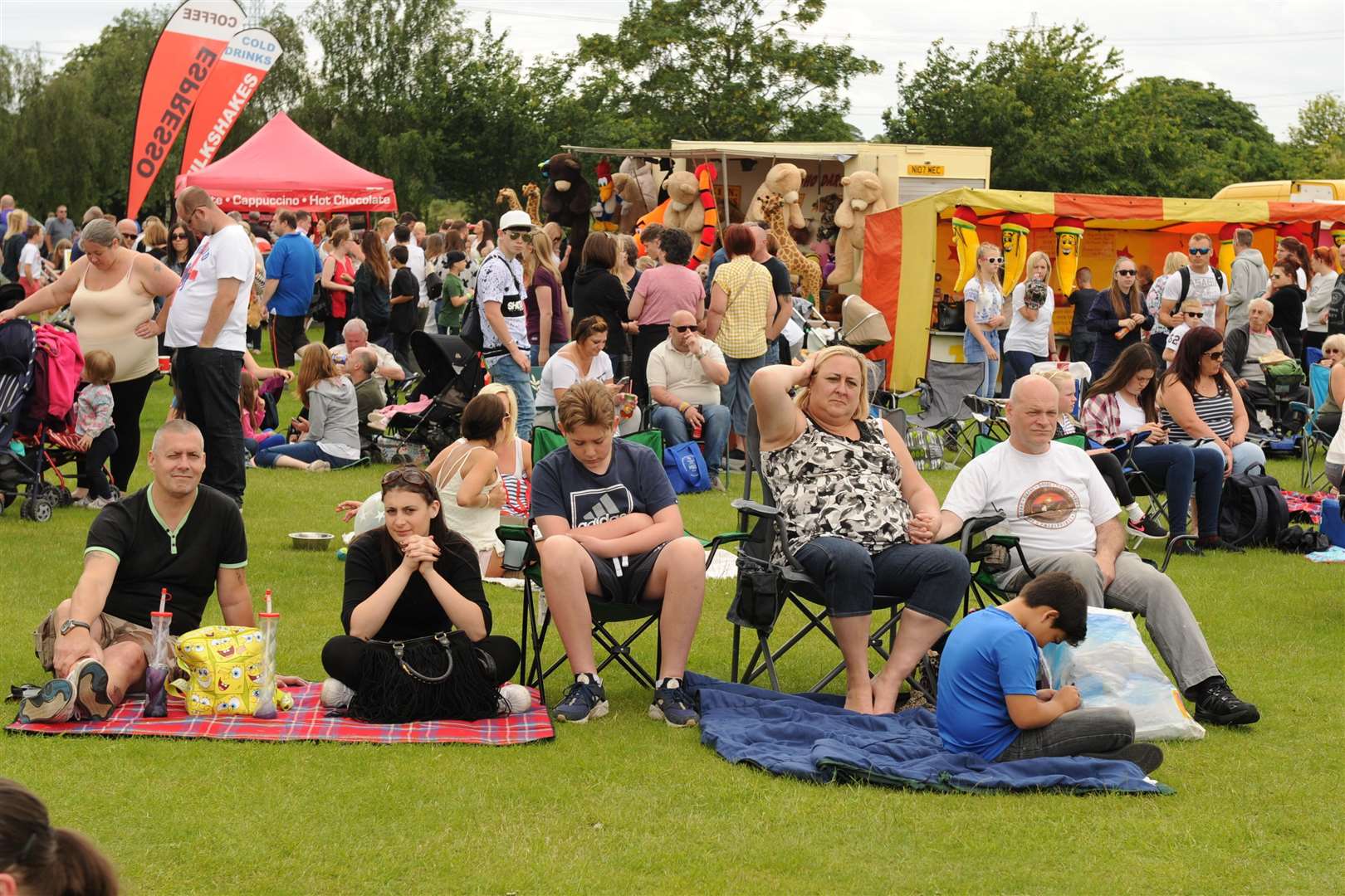 The summer fete at Stone Recreation Ground