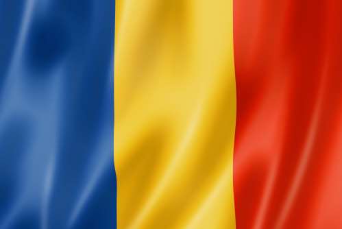 The Romanian flag