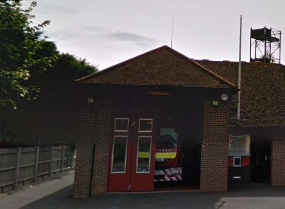 Paddock Wood Fire Station. Picture: Instant Street View