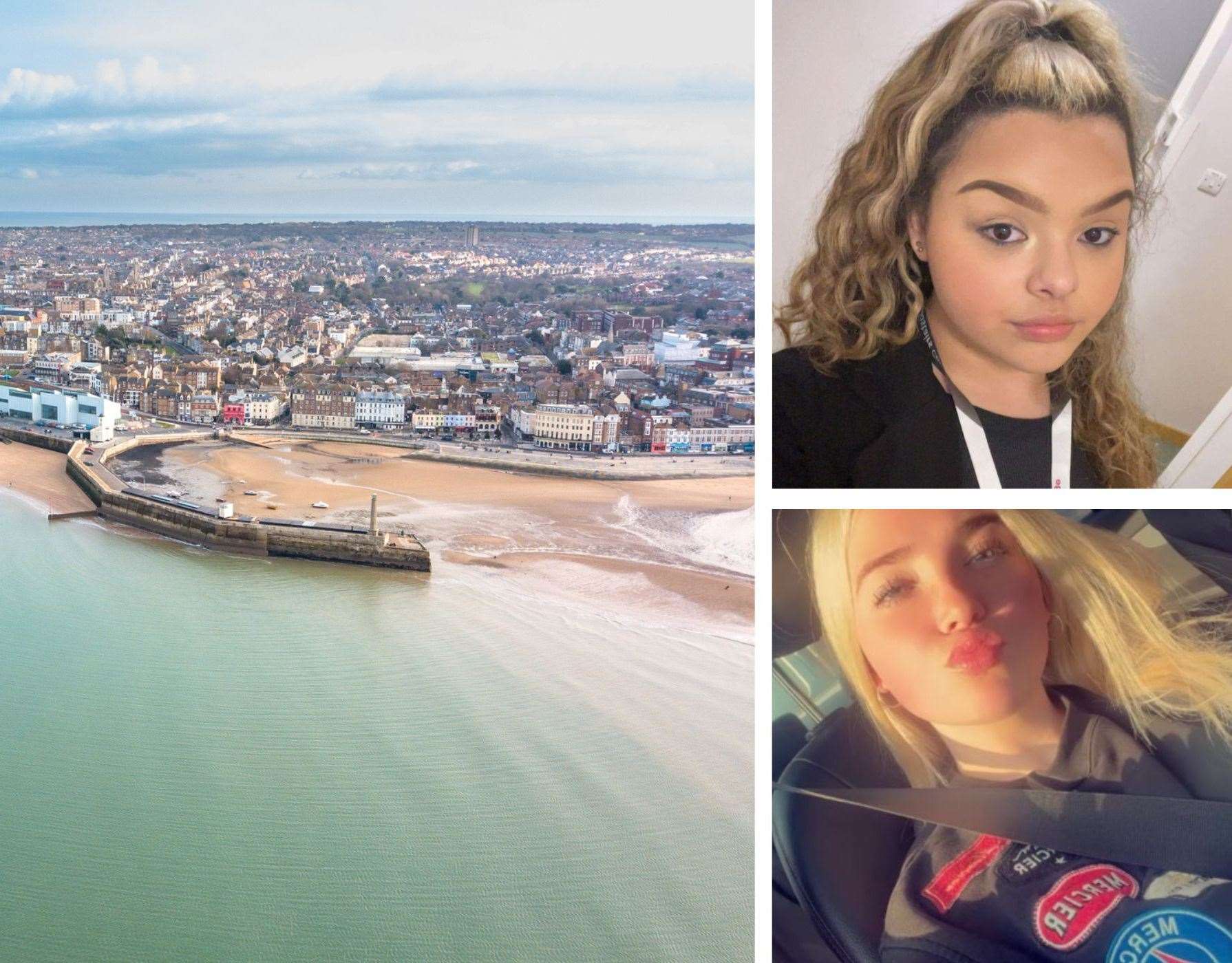 Four girls from Thanet saved a man's life on Margate beach